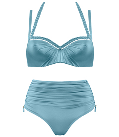 swimwear holi glamour aqua blue