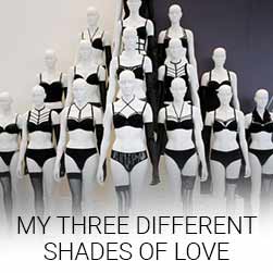 three different shades of love