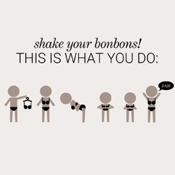 shake your bikini bonbons