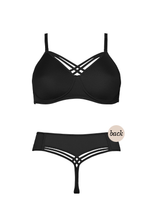 care bra black