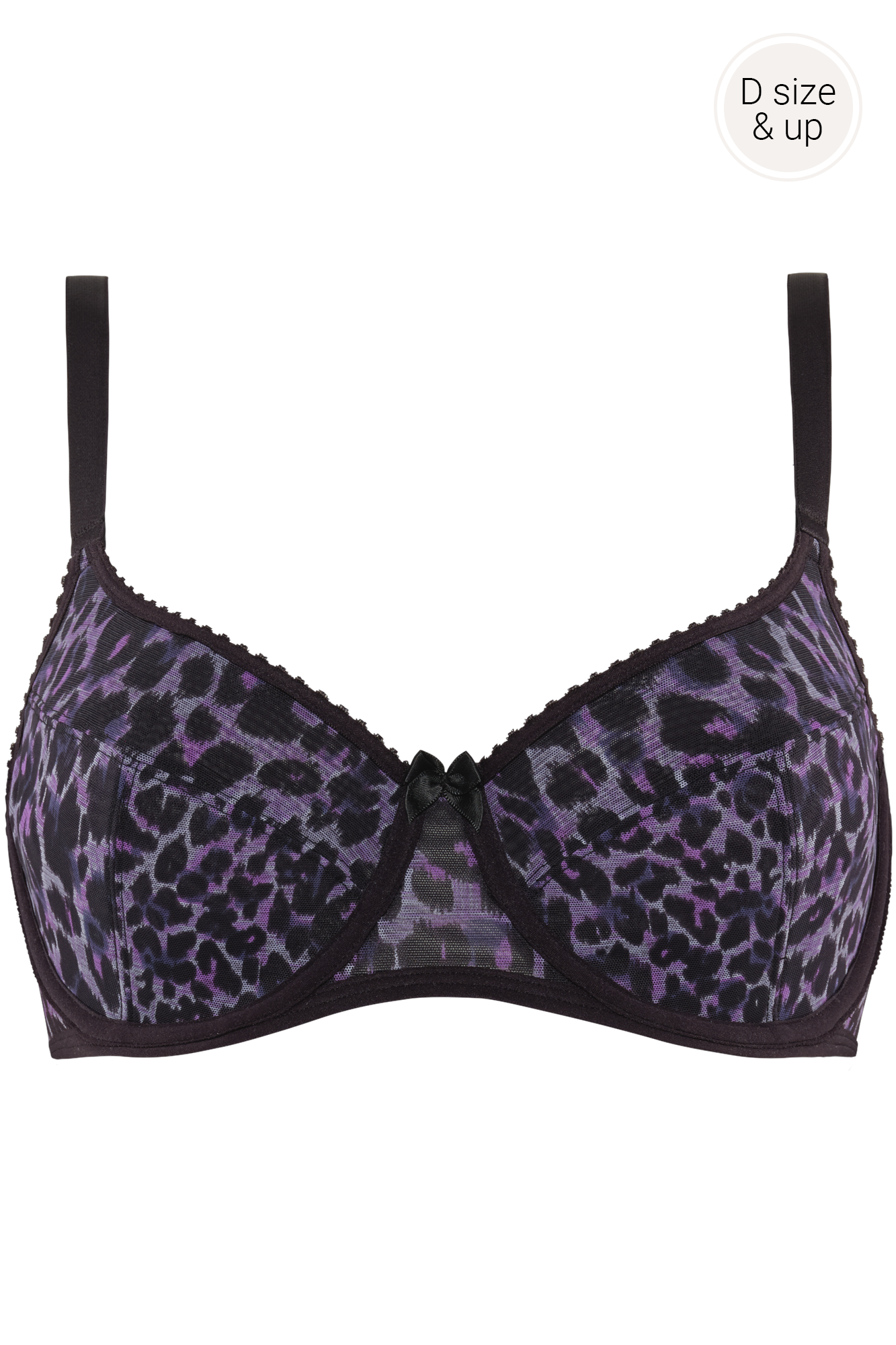 peekaboo unpadded balcony bra