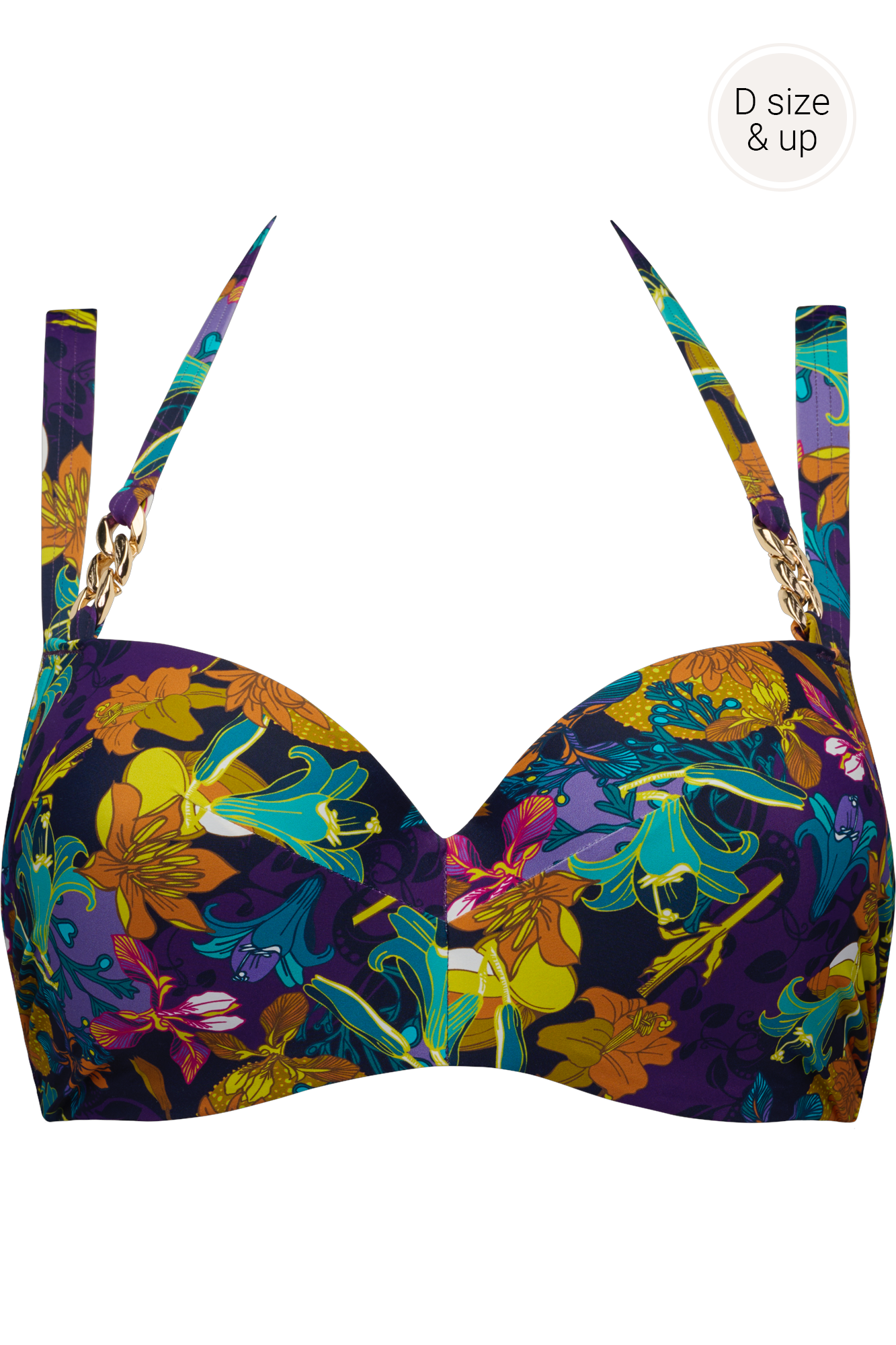 acapulco plunge balconette bikini top