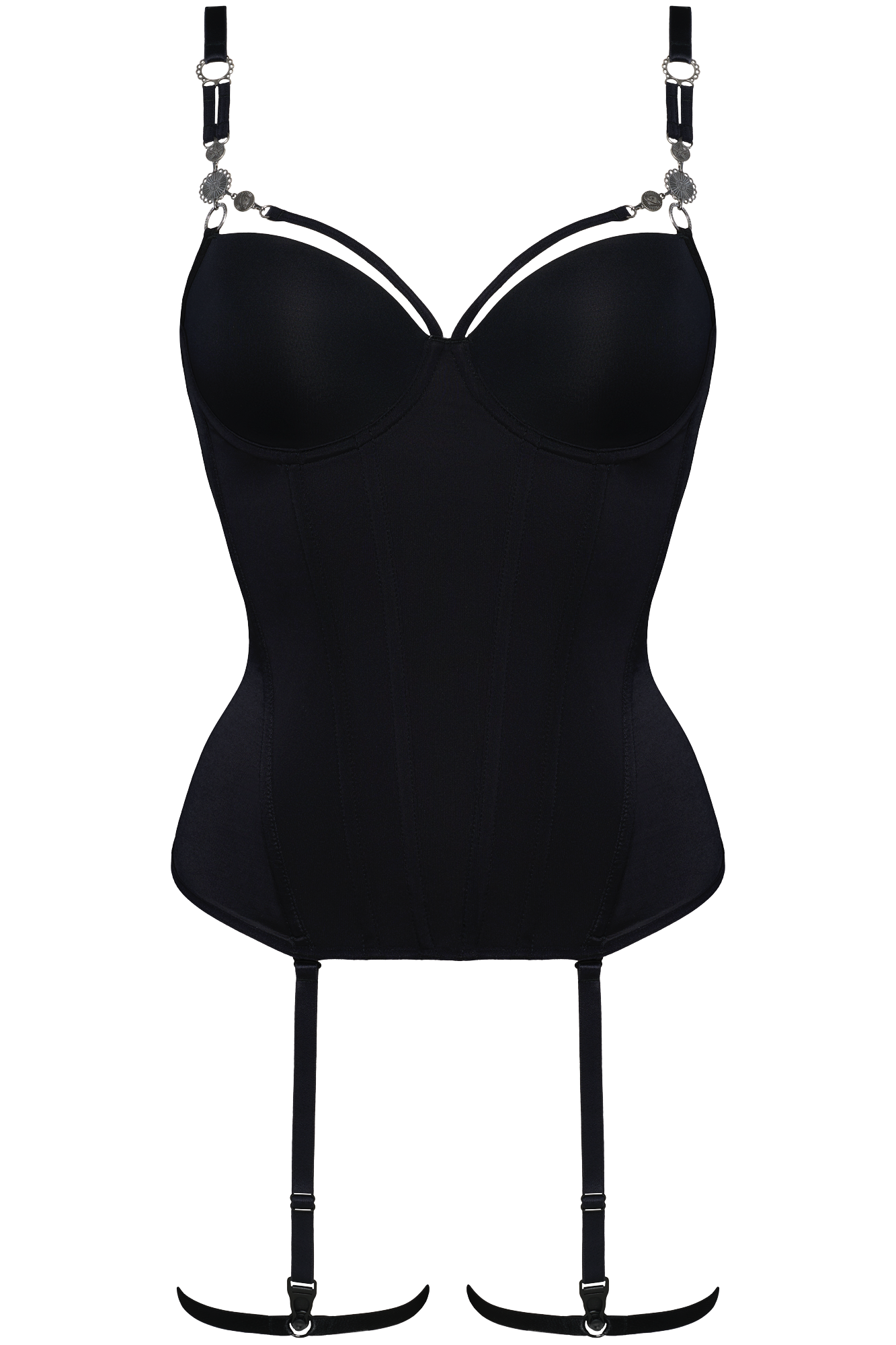 tarakini plunge balcony corset