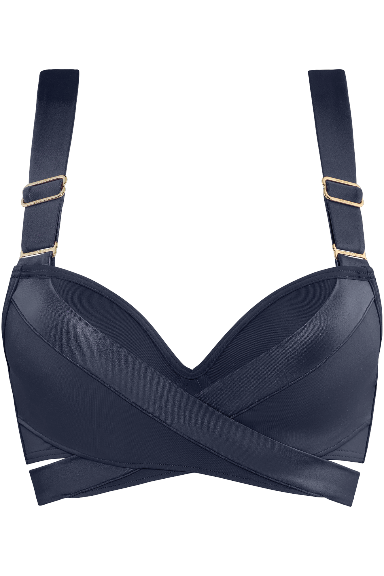 cache coeur push up bikini top