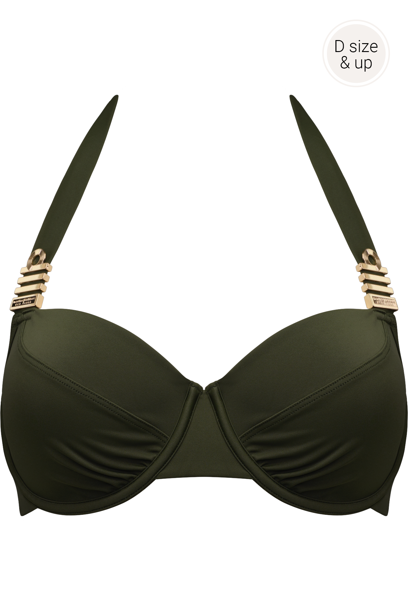 royal navy plunge balcony bikini top