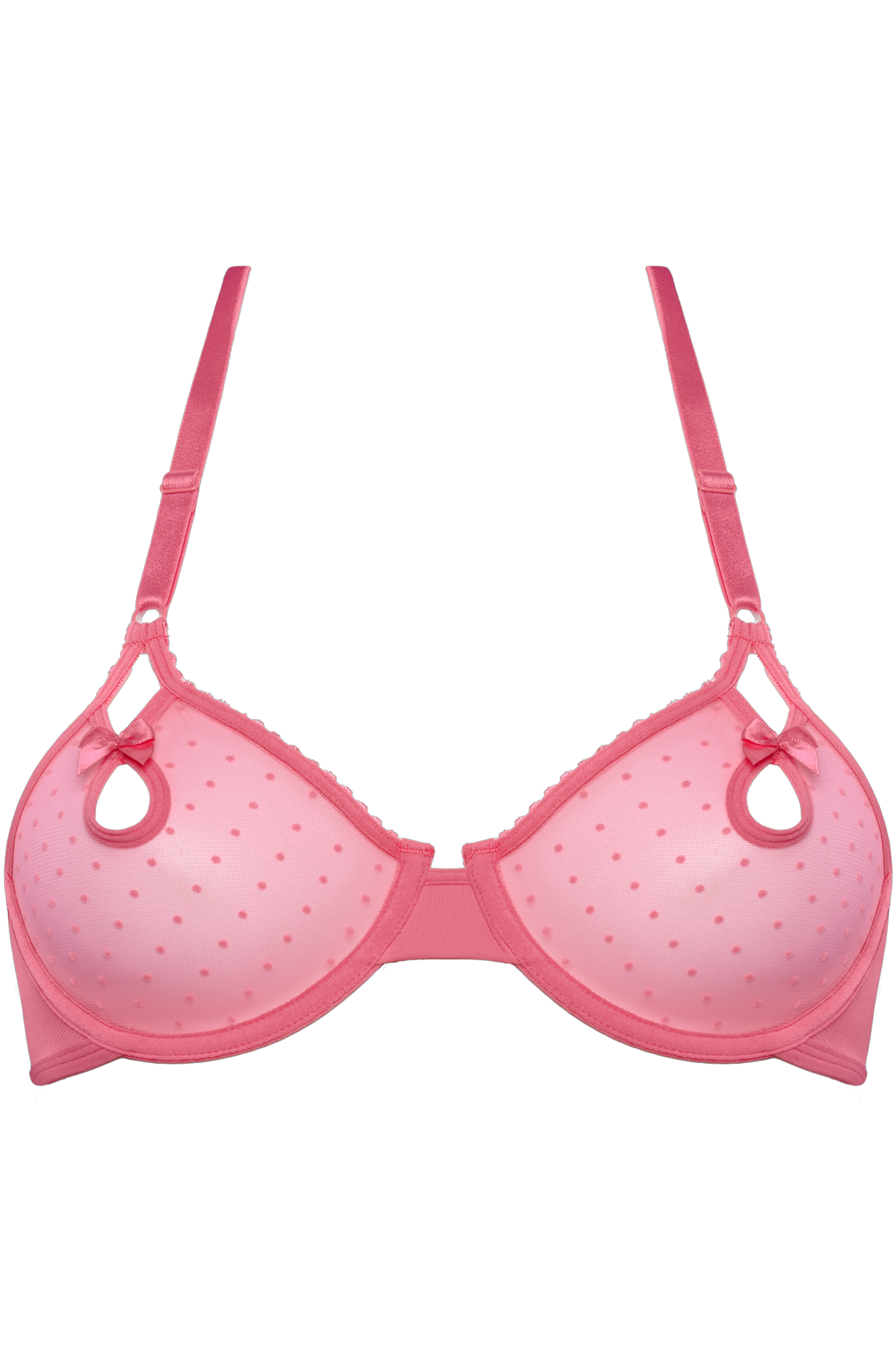 peekaboo nicht-vorgeformter plunge balconette bh
