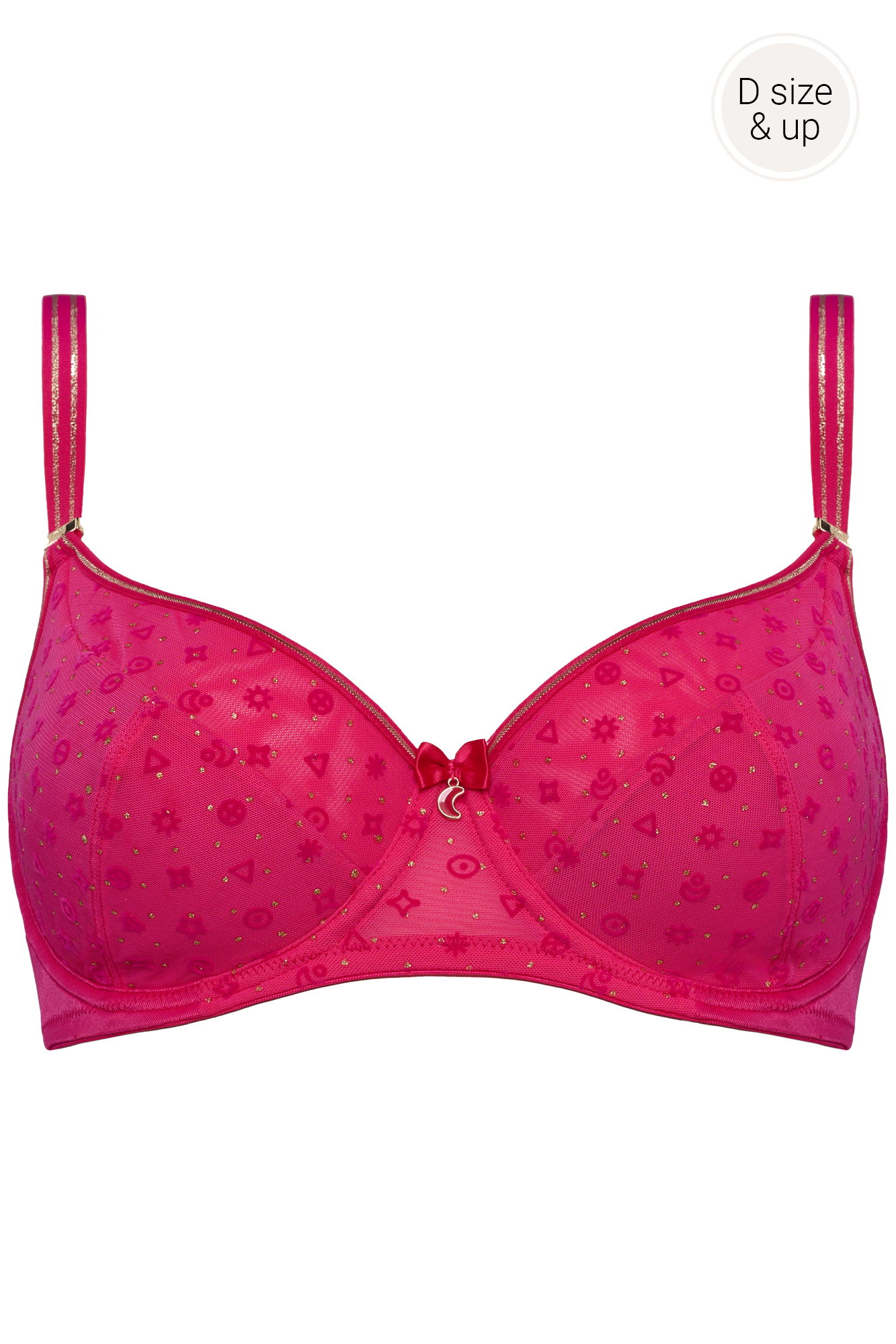 valentina semi padded balcony bra